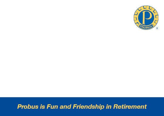 Probus A6 Cards (20 per pack)