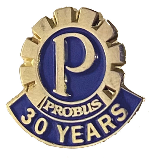 30-Year Member Pin (Butterfly Clip Back)