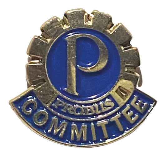 Committee Pin (Butterfly Clip Back)