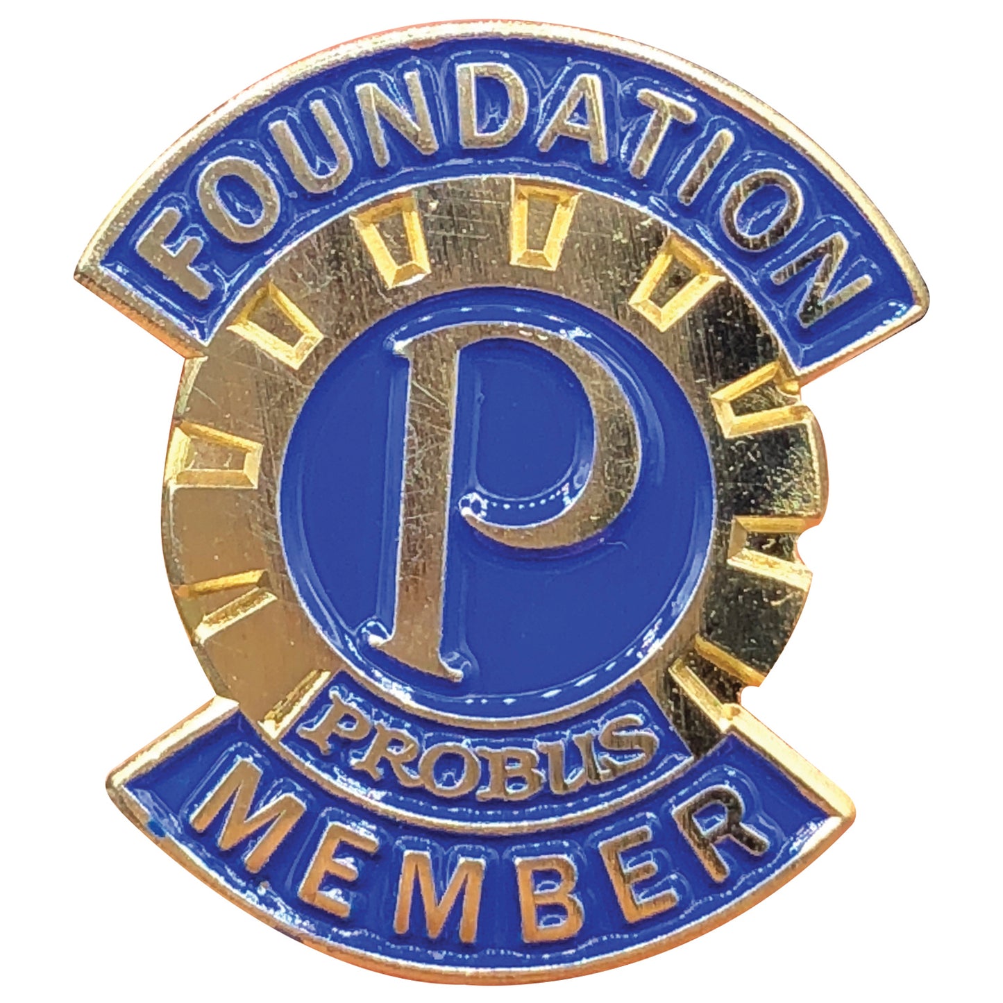 Probus Foundation Member Pin (Butterfly Clip Back)