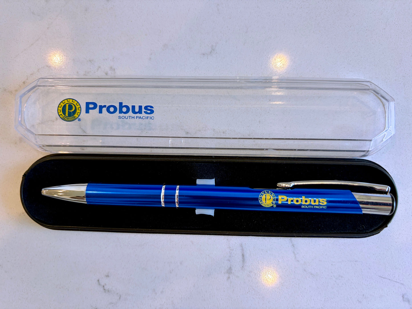 Probus Blue Ballpoint Pen & Gift box