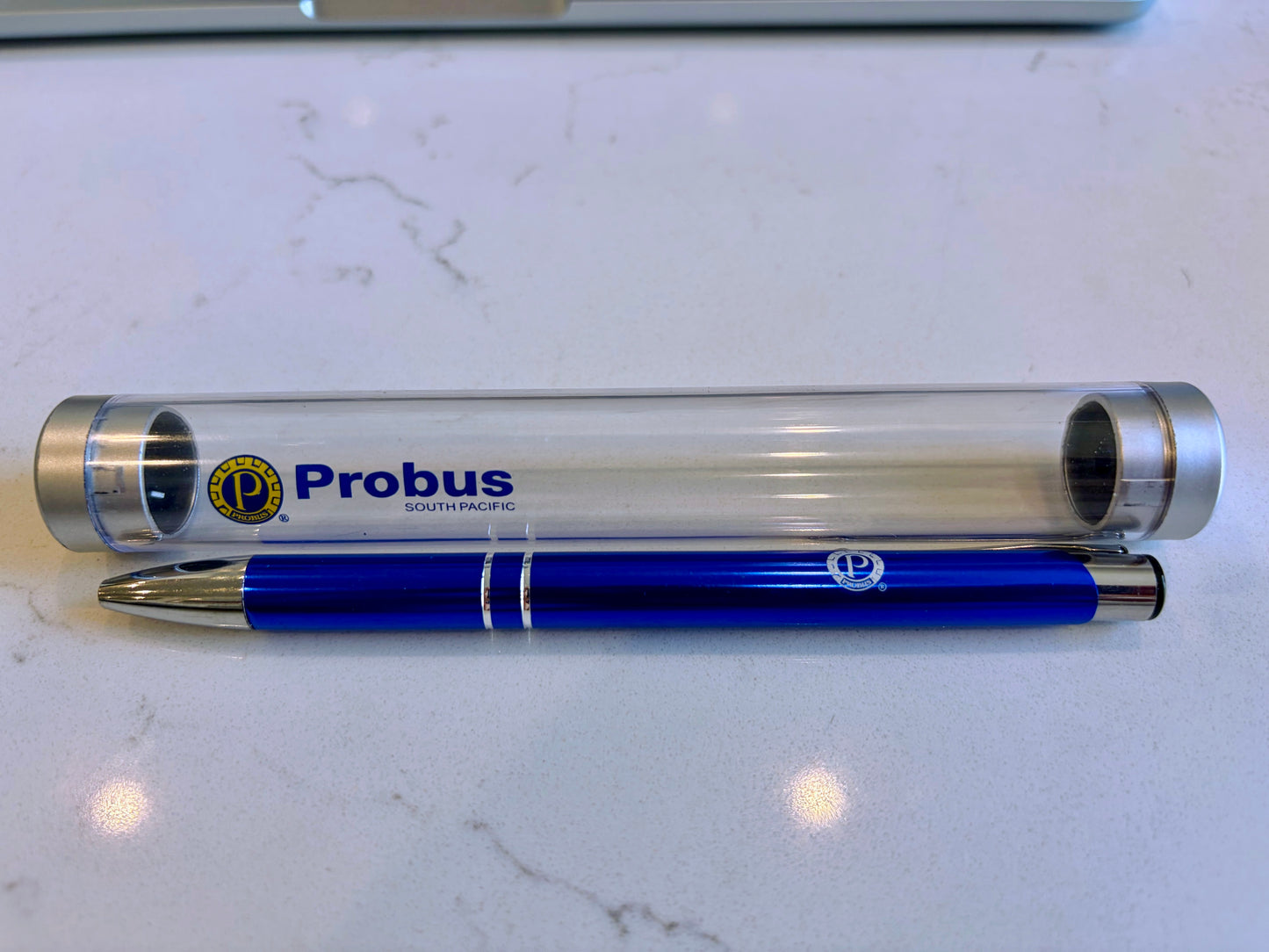 Probus Blue Ballpoint Pen & Gift Tube