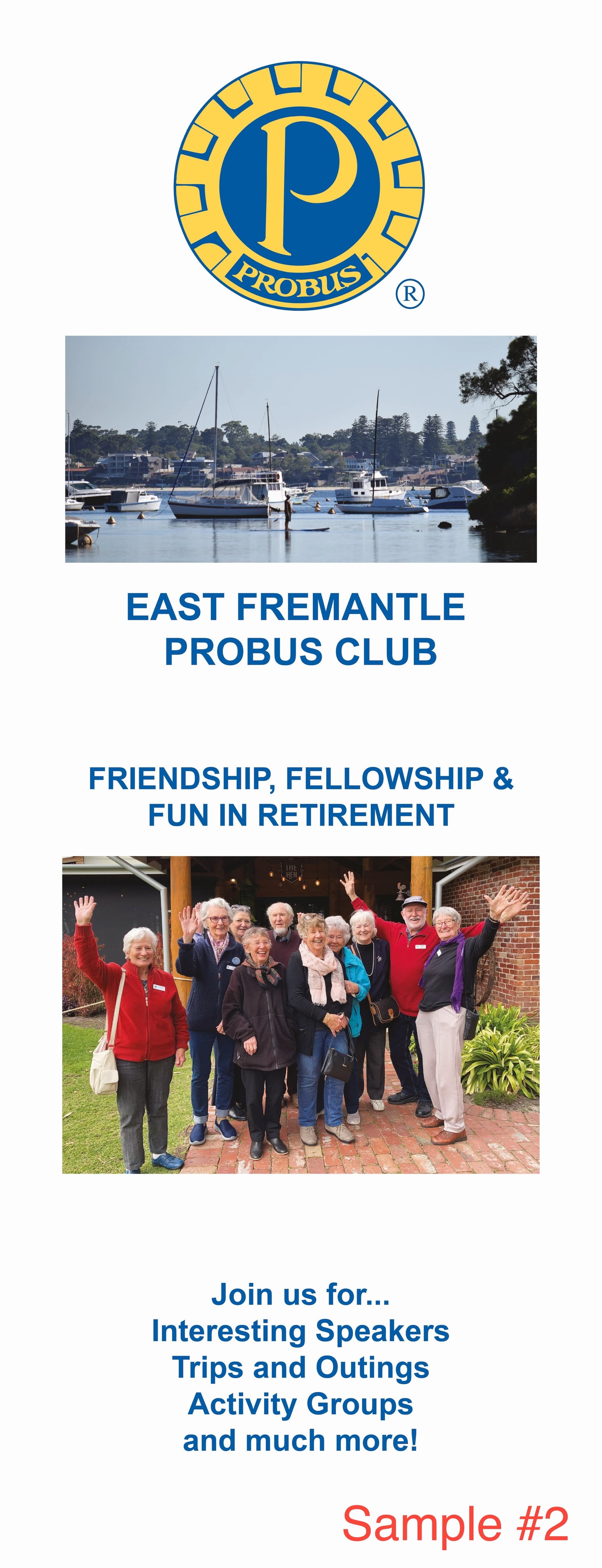 Probus Standard Pull Up Banner