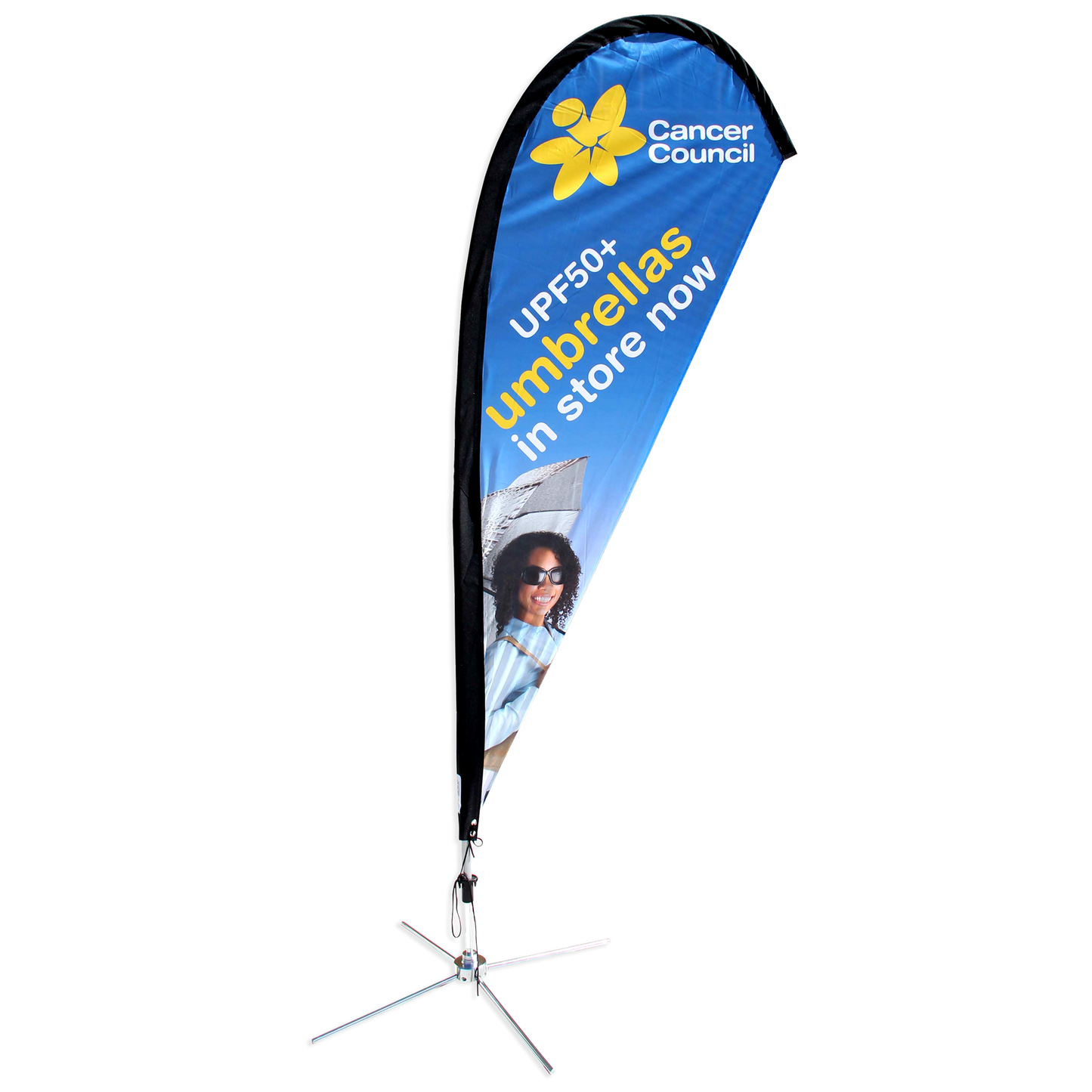 Probus Medium Tear Drop Banner