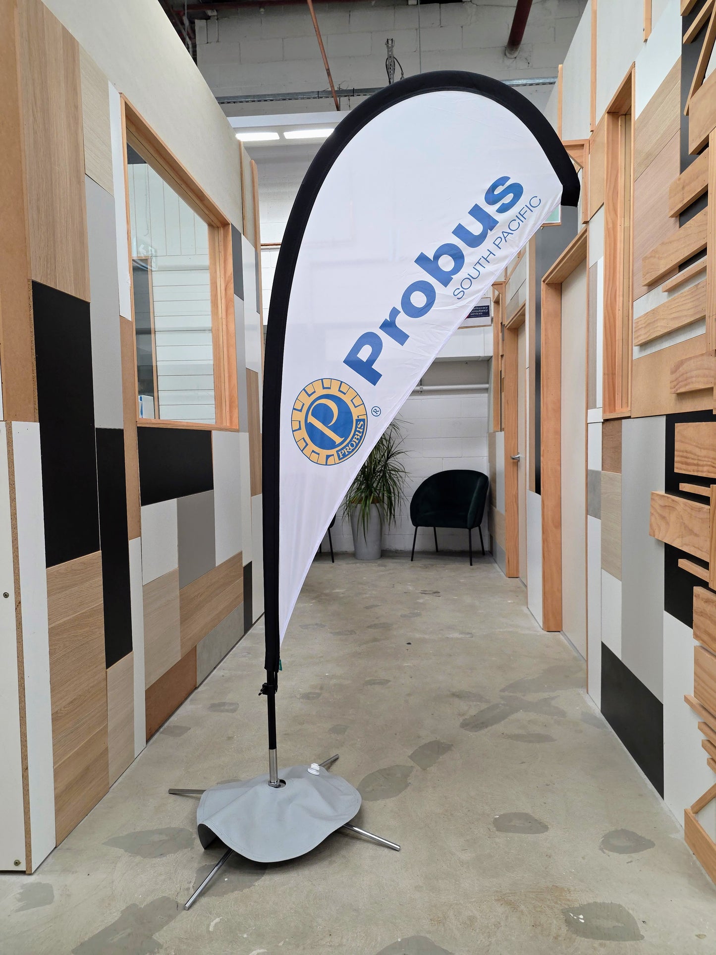 Probus Small Tear Drop Banner