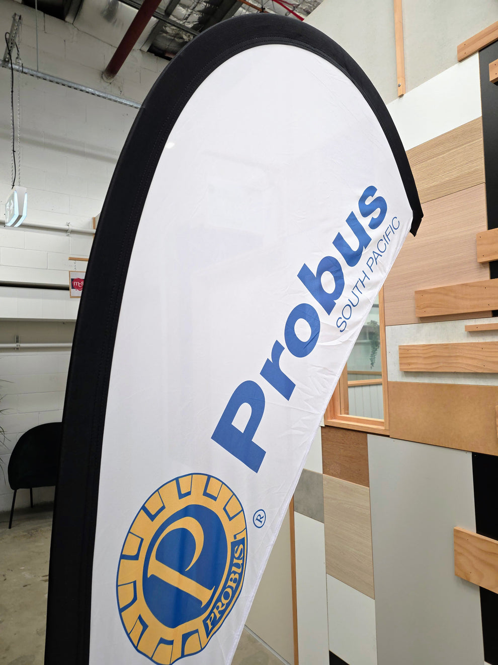 Probus Small Tear Drop Banner – Probus Regalia