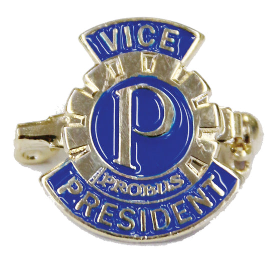 Probus Vice President Pin (Brooch Clip Back)