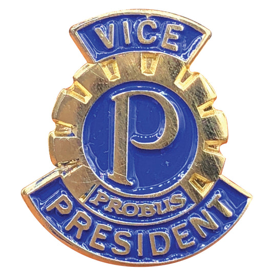 Probus Vice President Pin (Butterfly Clip Back)